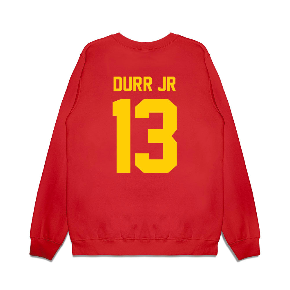 Maryland - undefined : Chris Durr jr - Vintage Helmet Premium Crewneck Sweatshirt-1