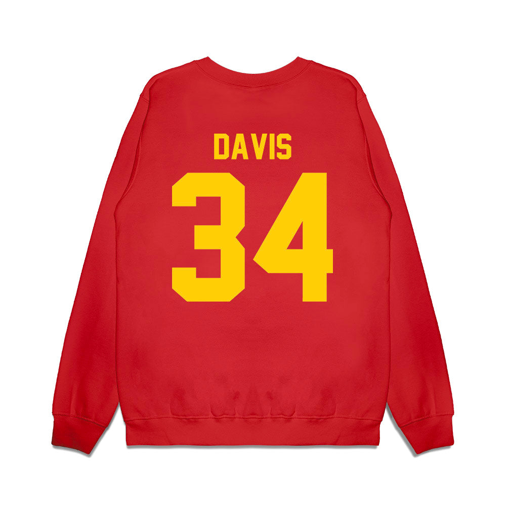 Maryland - undefined : Jianni Davis - Vintage Helmet Premium Crewneck Sweatshirt-1