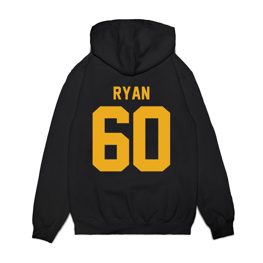 West Virginia - NCAA Football : Gabriel Ryan - Vintage Helmet Premium Hooded Sweatshirt-1