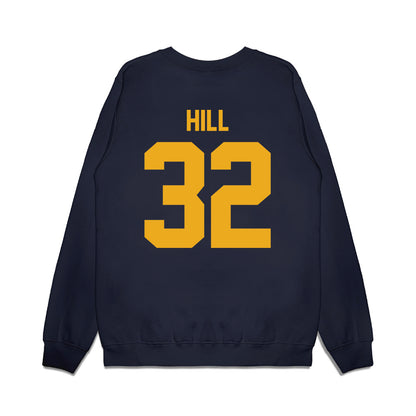 West Virginia - NCAA Football : Simaj Hill - Vintage Helmet Premium Crewneck Sweatshirt-1