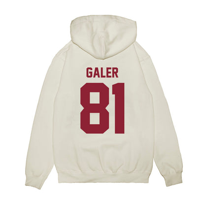 Iowa State - NCAA Football : Luke Galer - Vintage Helmet Premium Hooded Sweatshirt-1