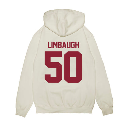 Iowa State - NCAA Football : Jack Limbaugh - Vintage Helmet Premium Hooded Sweatshirt-1