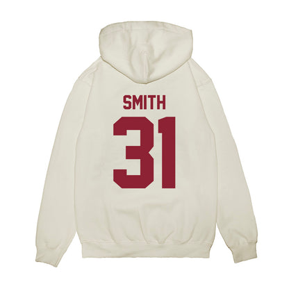 Iowa State - NCAA Football : Montreze Smith - Vintage Helmet Premium Hooded Sweatshirt-1