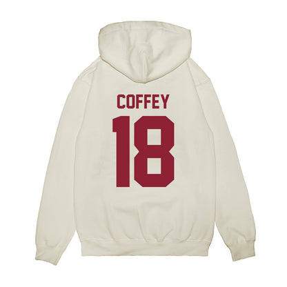 Iowa State - NCAA Football : David Coffey - Vintage Helmet Premium Hooded Sweatshirt-1