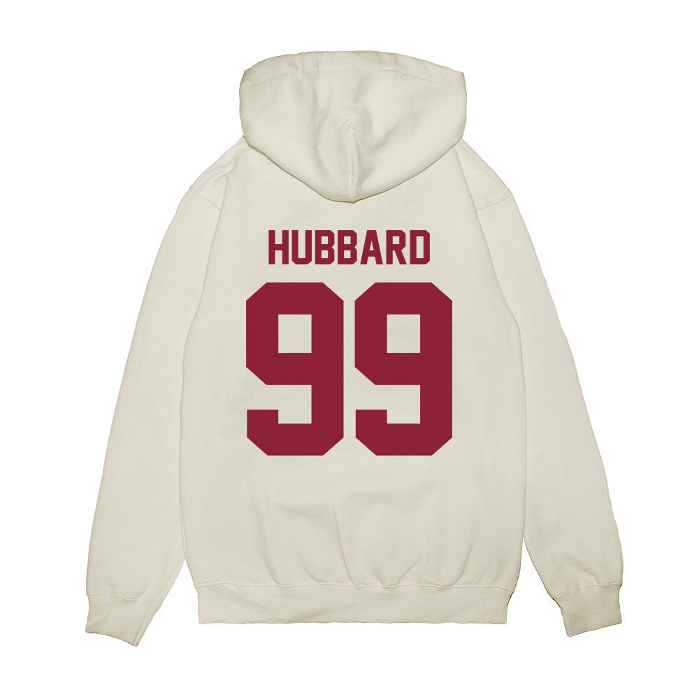 Iowa State - NCAA Football : Greg Hubbard - Vintage Helmet Premium Hooded Sweatshirt-1
