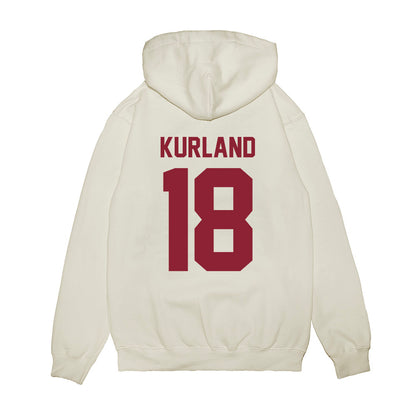 Iowa State - NCAA Football : Hudson Kurland - Vintage Helmet Premium Hooded Sweatshirt-1