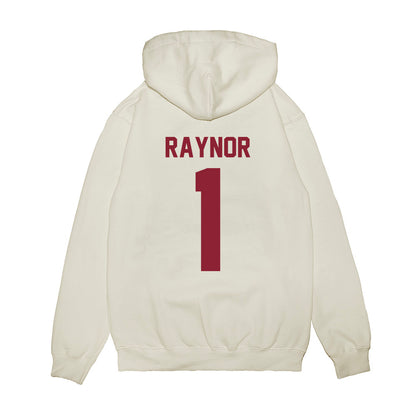 Iowa State - NCAA Football : Jaylen Raynor - Vintage Helmet Premium Hooded Sweatshirt-1