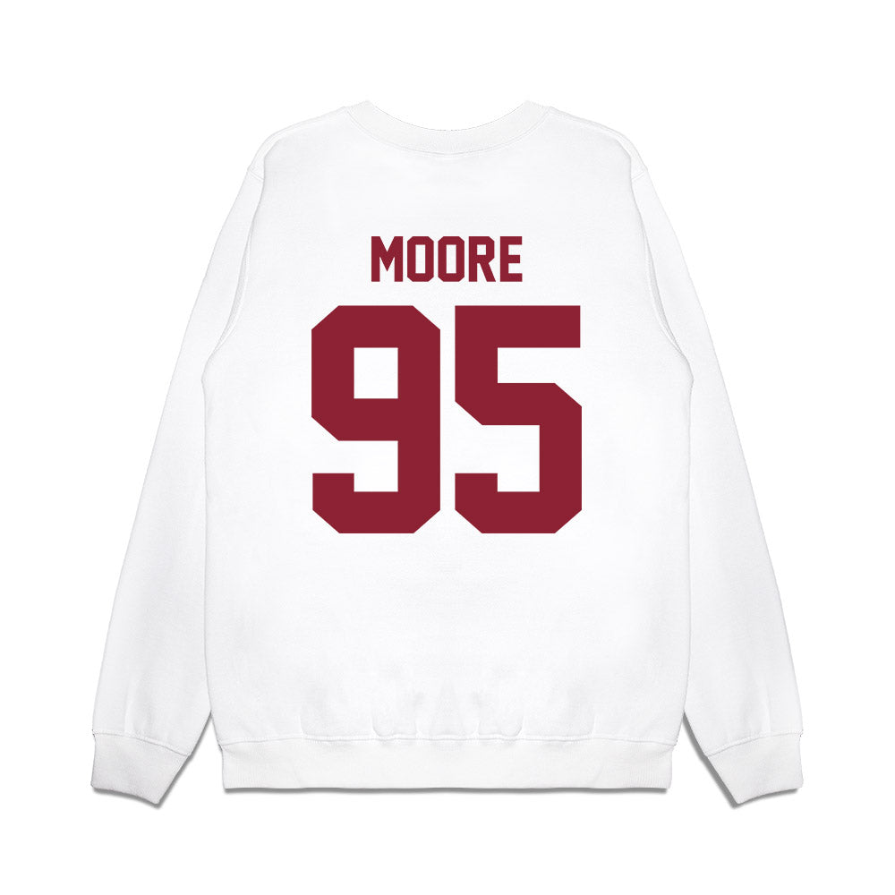 Iowa State - NCAA Football : Kamori Moore - Vintage Helmet Premium Crewneck Sweatshirt-1