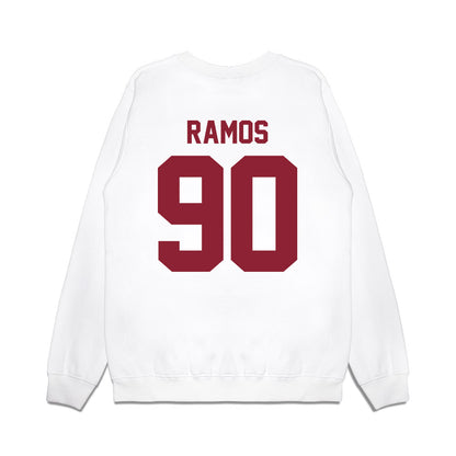 Iowa State - NCAA Football : Jareb Ramos - Vintage Helmet Premium Crewneck Sweatshirt-1