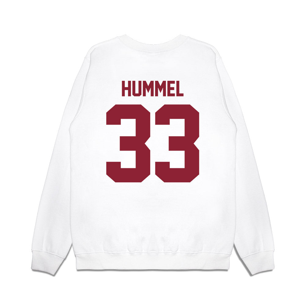 Iowa State - NCAA Football : Brady Hummel - Vintage Helmet Premium Crewneck Sweatshirt-1