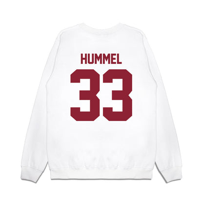 Iowa State - NCAA Football : Brady Hummel - Vintage Helmet Premium Crewneck Sweatshirt-1