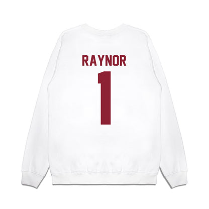 Iowa State - NCAA Football : Jaylen Raynor - Vintage Helmet Premium Crewneck Sweatshirt-1