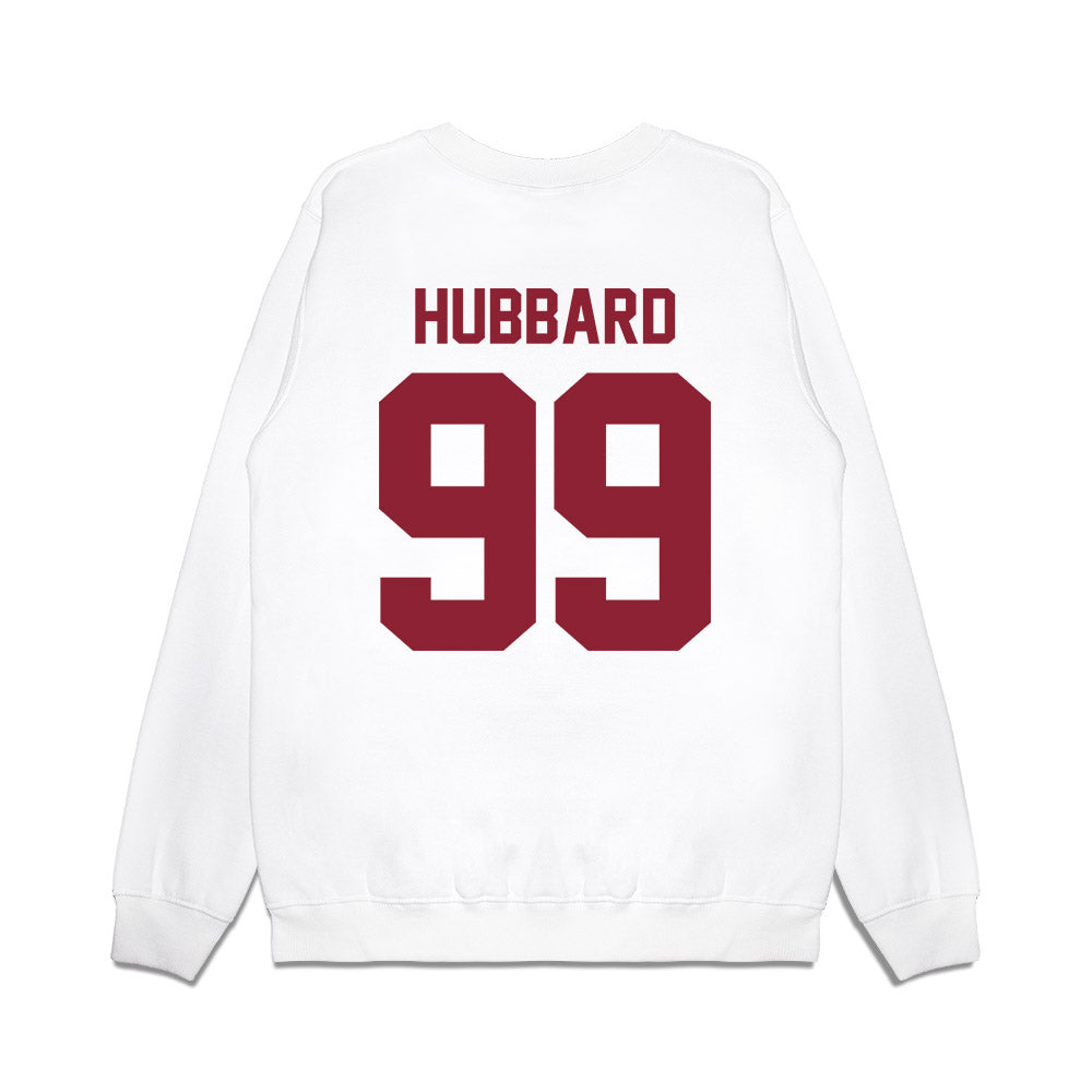 Iowa State - NCAA Football : Greg Hubbard - Vintage Helmet Premium Crewneck Sweatshirt-1