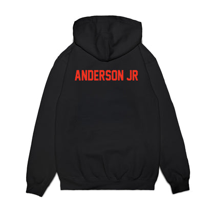 Syracuse - NCAA Football : Shavane Anderson Jr - Vintage Helmet Premium Hooded Sweatshirt-1