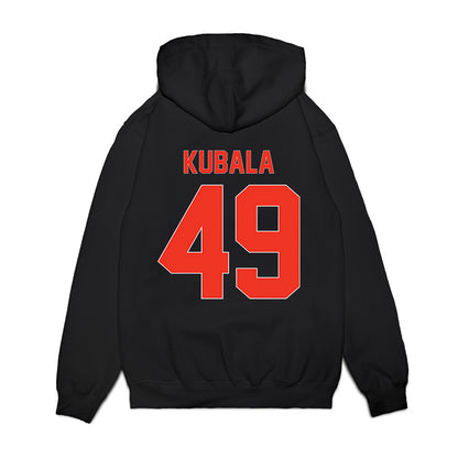 Syracuse - NCAA Football : Josh Kubala - Vintage Helmet Premium Hooded Sweatshirt-1
