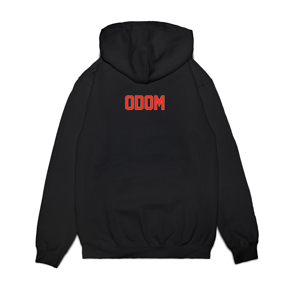 Syracuse - NCAA Football : Amari Odom - Vintage Helmet Premium Hooded Sweatshirt-1
