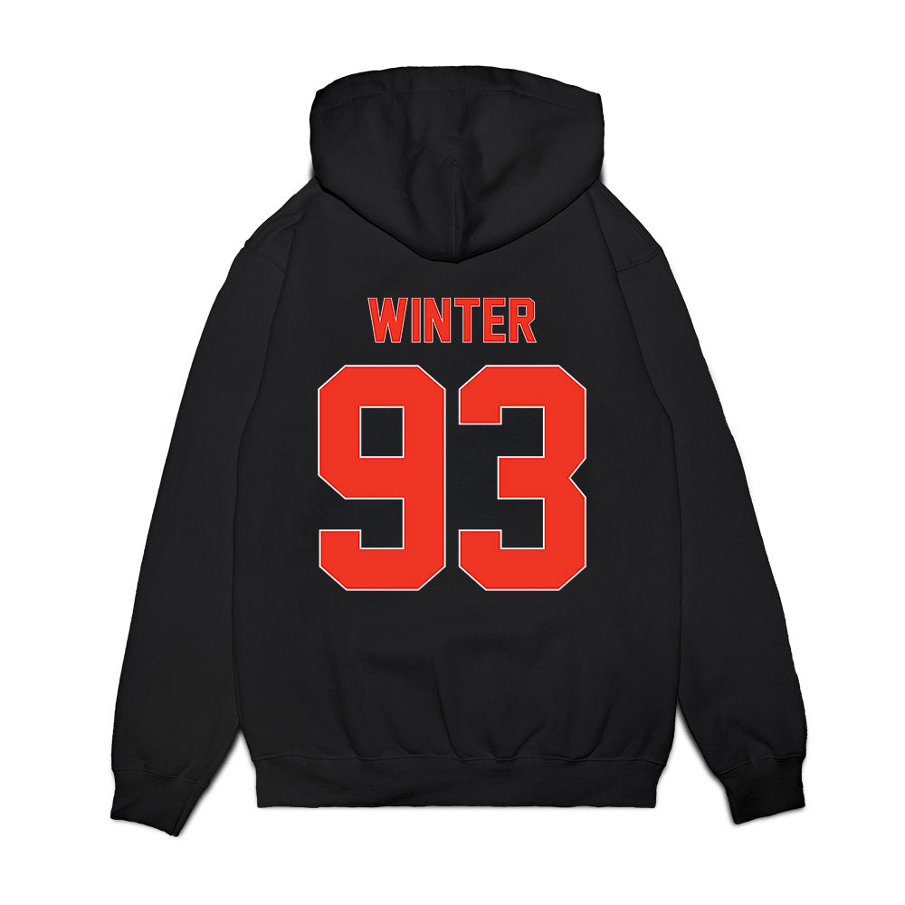 Syracuse - NCAA Football : Grant Winter - Vintage Helmet Premium Hooded Sweatshirt-1
