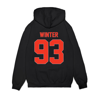 Syracuse - NCAA Football : Grant Winter - Vintage Helmet Premium Hooded Sweatshirt-1