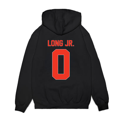 Syracuse - NCAA Football : Braheem Long Jr. - Vintage Helmet Premium Hooded Sweatshirt-1