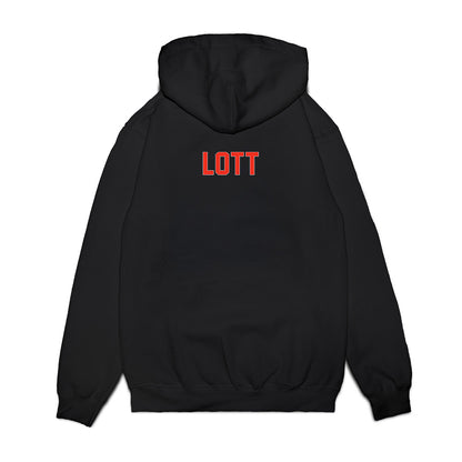 Syracuse - NCAA Football : Zaid Lott - Vintage Helmet Premium Hooded Sweatshirt-1
