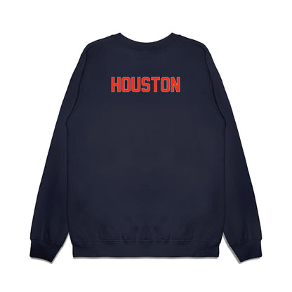 Syracuse - NCAA Football : Kordae Houston - Vintage Helmet Premium Crewneck Sweatshirt-1