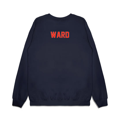 Syracuse - NCAA Football : Nazir Ward - Vintage Helmet Premium Crewneck Sweatshirt-1