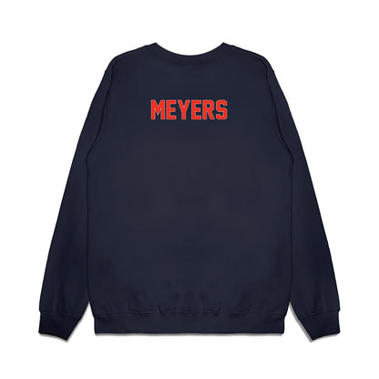 Syracuse - NCAA Football : Noah Meyers - Vintage Helmet Premium Crewneck Sweatshirt-1