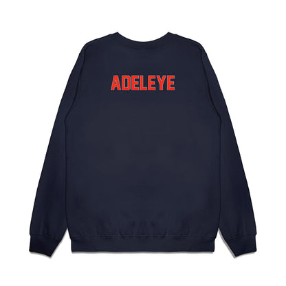 Syracuse - NCAA Football : Oluwatunmise Adeleye - Vintage Helmet Premium Crewneck Sweatshirt-1