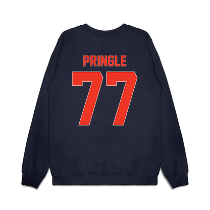 Syracuse - NCAA Football : Kam Pringle - Vintage Helmet Premium Crewneck Sweatshirt-1