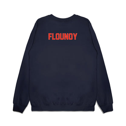 Syracuse - NCAA Football : Jartavius Flounoy - Vintage Helmet Premium Crewneck Sweatshirt-1