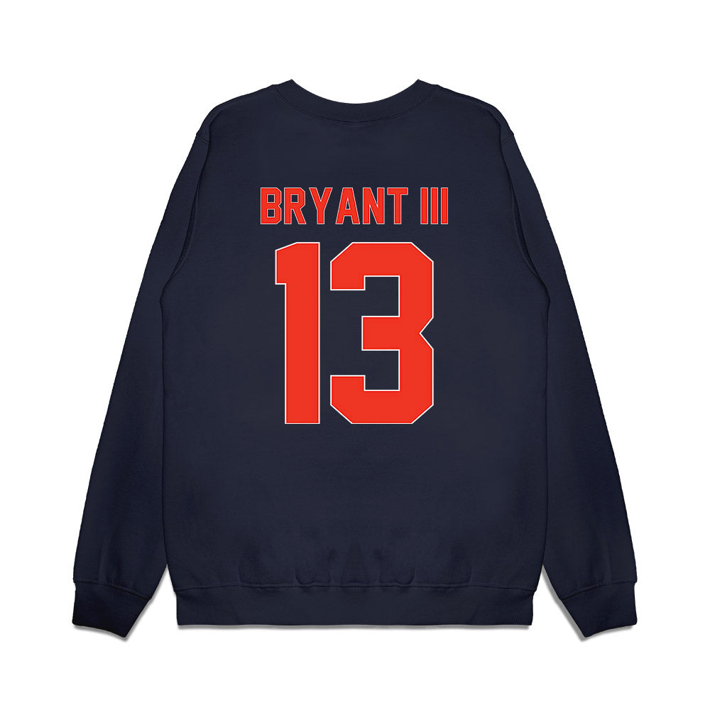 Syracuse - NCAA Football : Gary Bryant III - Vintage Helmet Premium Crewneck Sweatshirt-1