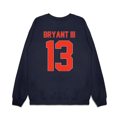 Syracuse - NCAA Football : Gary Bryant III - Vintage Helmet Premium Crewneck Sweatshirt-1
