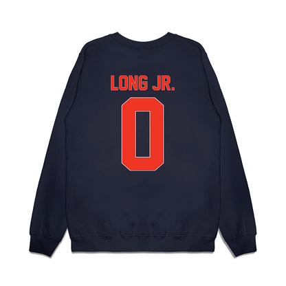 Syracuse - NCAA Football : Braheem Long Jr. - Vintage Helmet Premium Crewneck Sweatshirt-1