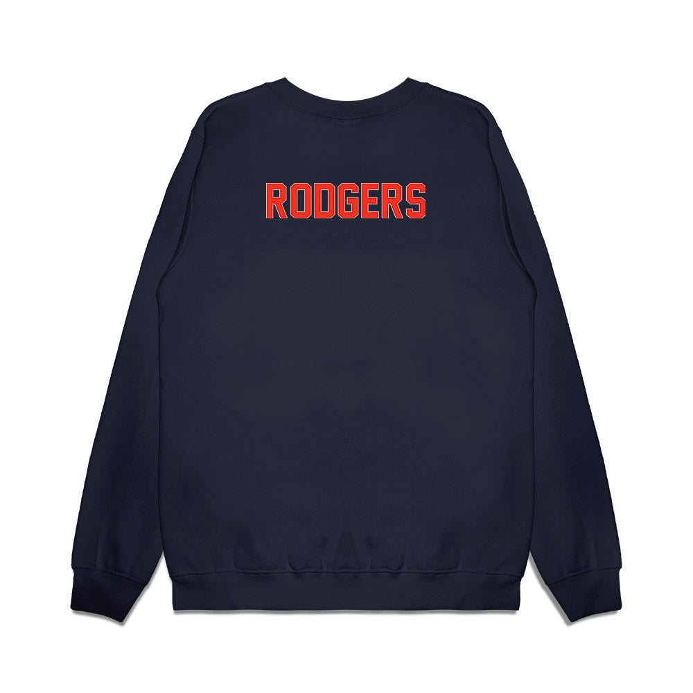 Syracuse - NCAA Football : Jarius Rodgers - Vintage Helmet Premium Crewneck Sweatshirt-1