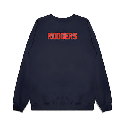 Syracuse - NCAA Football : Jarius Rodgers - Vintage Helmet Premium Crewneck Sweatshirt-1