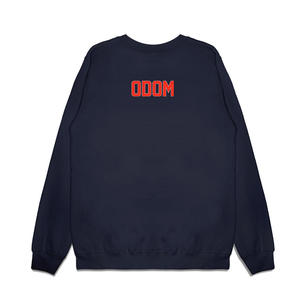 Syracuse - NCAA Football : Amari Odom - Vintage Helmet Premium Crewneck Sweatshirt-1