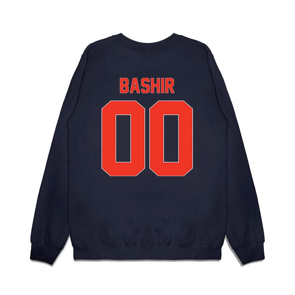 Syracuse - NCAA Football : Carter Bashir - Vintage Helmet Premium Crewneck Sweatshirt-1