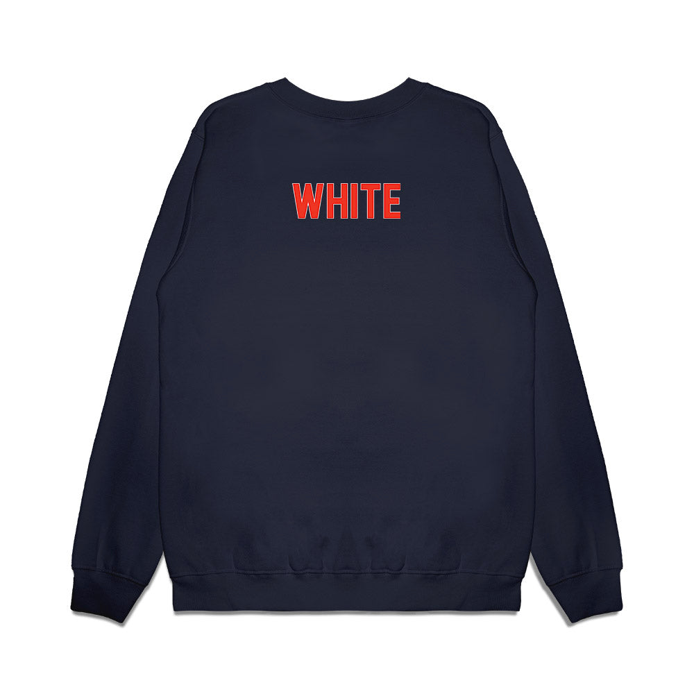 Syracuse - NCAA Football : Jojo White - Vintage Helmet Premium Crewneck Sweatshirt-1