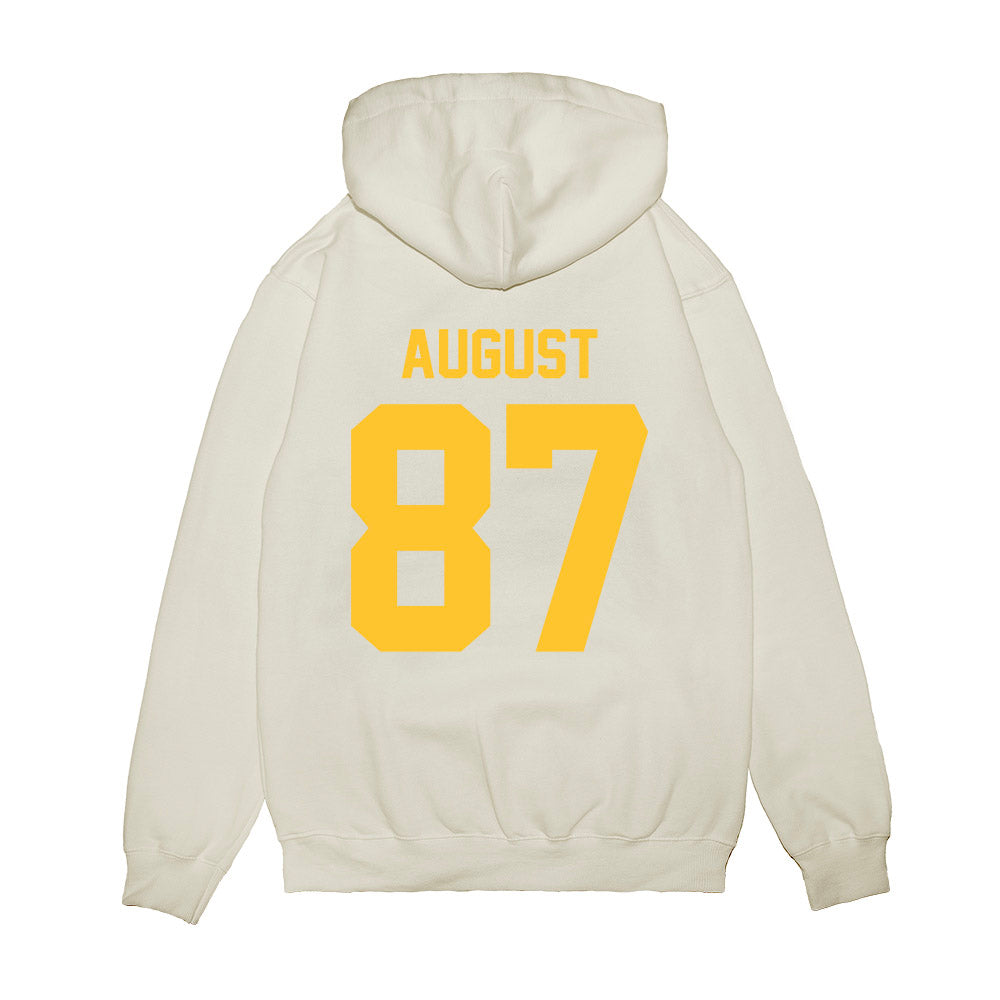 LSU - NCAA Football : Joey August - Vintage Helmet Premium Hooded Sweatshirt-1