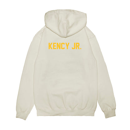 LSU - NCAA Football : David Kency Jr. - Vintage Helmet Premium Hooded Sweatshirt-1