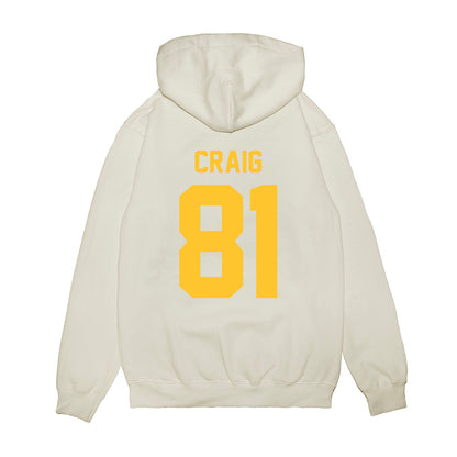 LSU - NCAA Football : Landon Craig - Vintage Helmet Premium Hooded Sweatshirt-1
