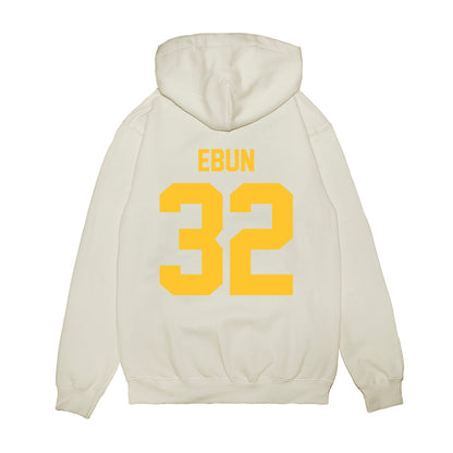 LSU - NCAA Football : Joseph Ebun - Vintage Helmet Premium Hooded Sweatshirt-1