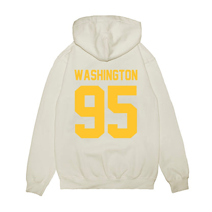 LSU - NCAA Football : Shone Washington - Vintage Helmet Premium Hooded Sweatshirt-1