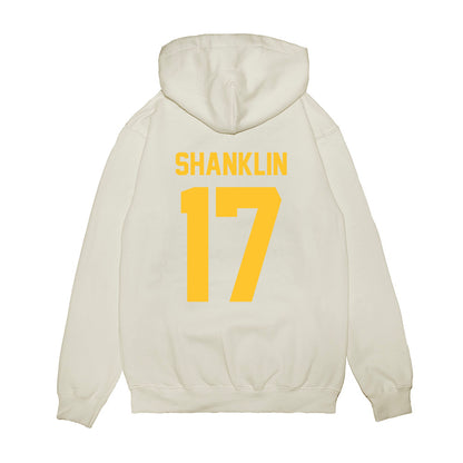LSU - NCAA Football : Damien Shanklin - Vintage Helmet Premium Hooded Sweatshirt-1