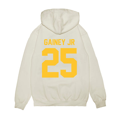 LSU - NCAA Football : Rod Gainey jr - Vintage Helmet Premium Hooded Sweatshirt-1