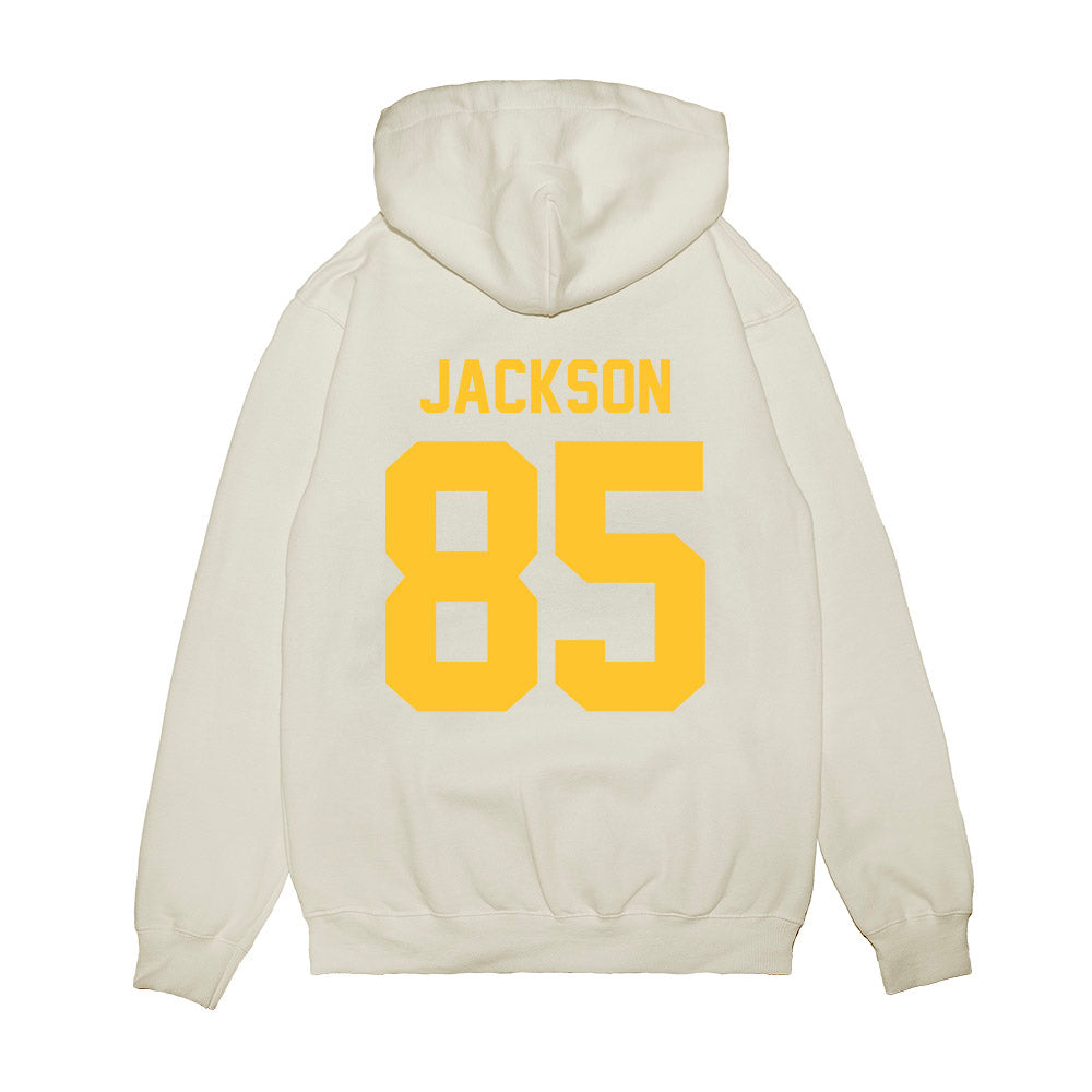 LSU - NCAA Football : Josh Jackson - Vintage Helmet Premium Hooded Sweatshirt-1