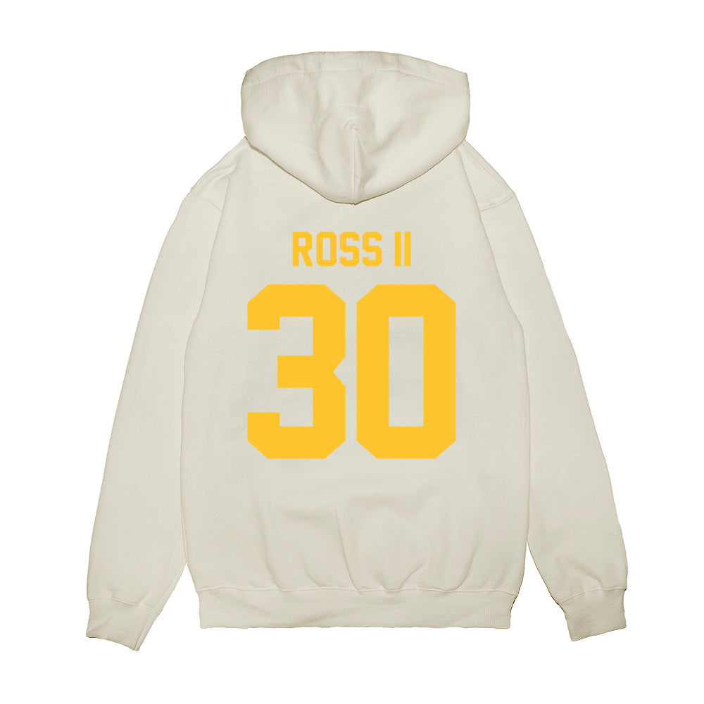 LSU - NCAA Football : Charles Ross II - Vintage Helmet Premium Hooded Sweatshirt-1
