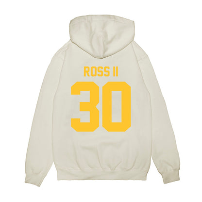 LSU - NCAA Football : Charles Ross II - Vintage Helmet Premium Hooded Sweatshirt-1
