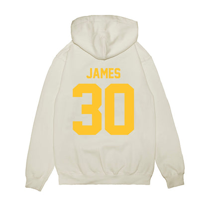 LSU - NCAA Football : Treylan James - Vintage Helmet Premium Hooded Sweatshirt-1