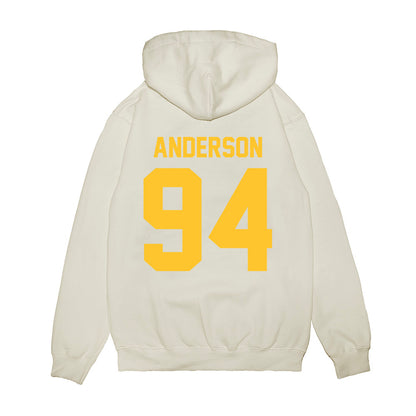 LSU - NCAA Football : Richard Anderson - Vintage Helmet Premium Hooded Sweatshirt-1